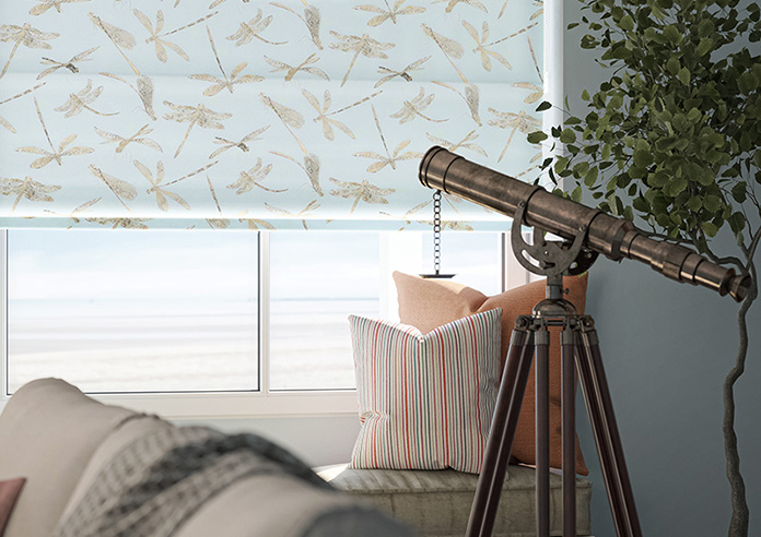 Dragonflies, Ripple - Roman Blind - Image 5